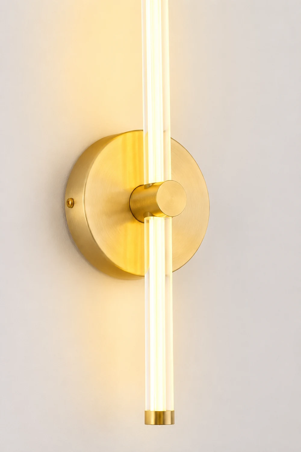 Edge Innenwandleuchte Kupfer & Nickel, 58/78CM Lang - Lumpaz