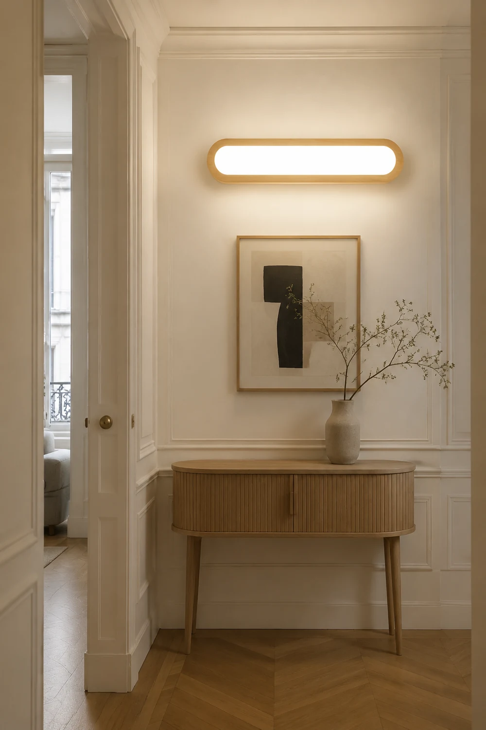 Ozawa Länglich Wandleuchte, ∅55CM - Lumpaz
