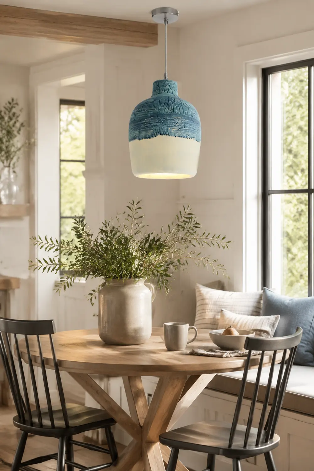 Byers Pendelleuchte Krug Form Harz, 4 Farben, ∅ 30CM - Lumpaz