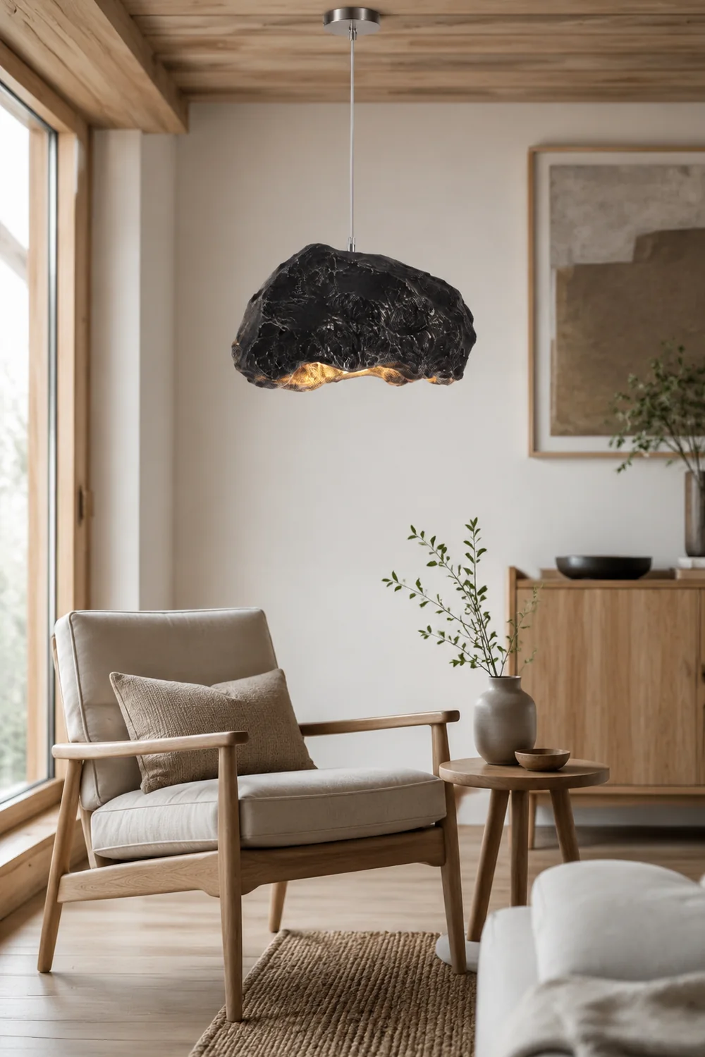 Byers Pendelleuchte Unregelmäßige Form, 4 Farben, ∅ 40CM - Lumpaz