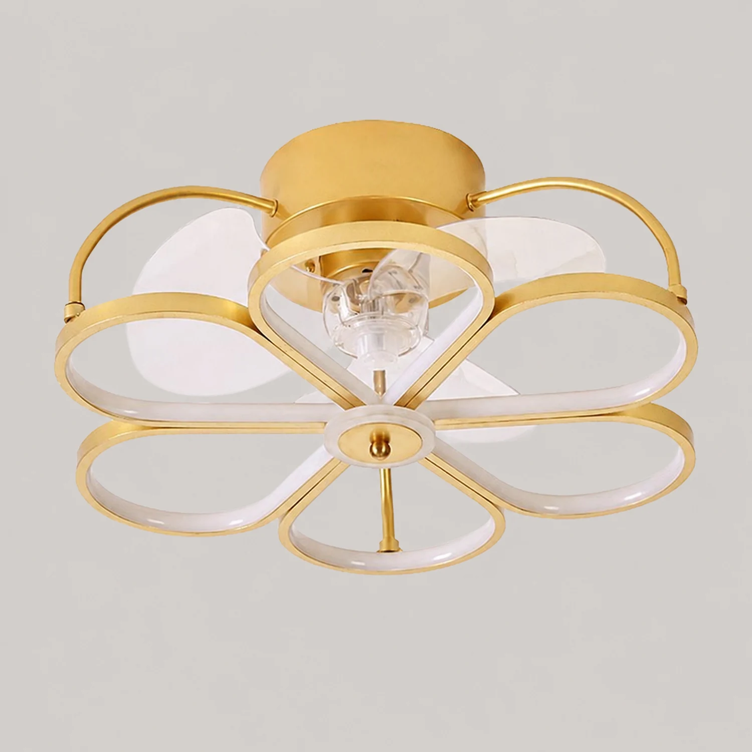 Hana Deckenventilator mit Beleuchtung, 3 Stile, ∅50CM - Lumpaz