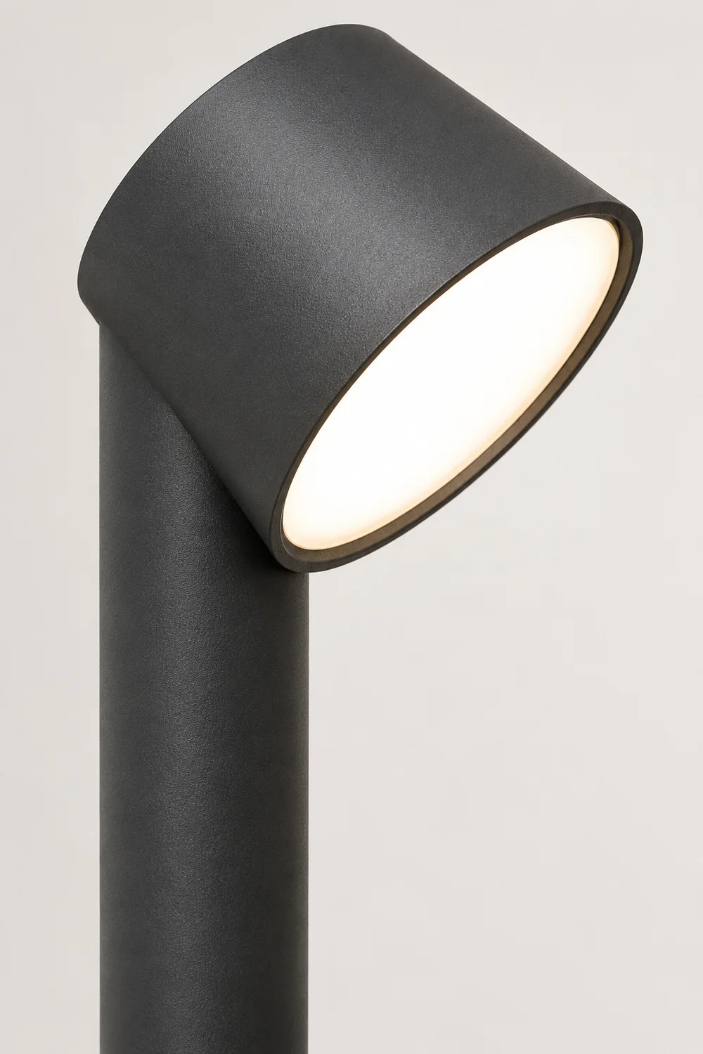 Pena Außen-Pollerleuchte Schwarz, 65CM Lang - Lumpaz