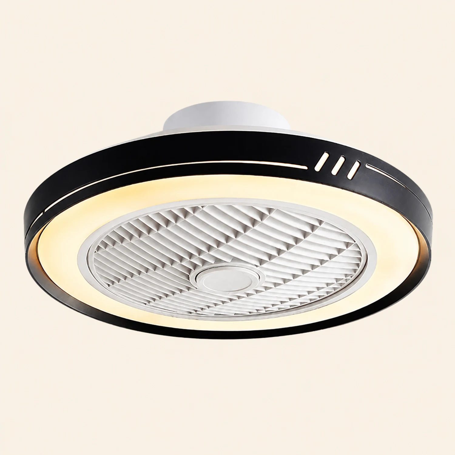 Kirsten Deckenventilator mit Beleuchtung 5-Blatt, 5 Farben, ∅51CM - Lumpaz