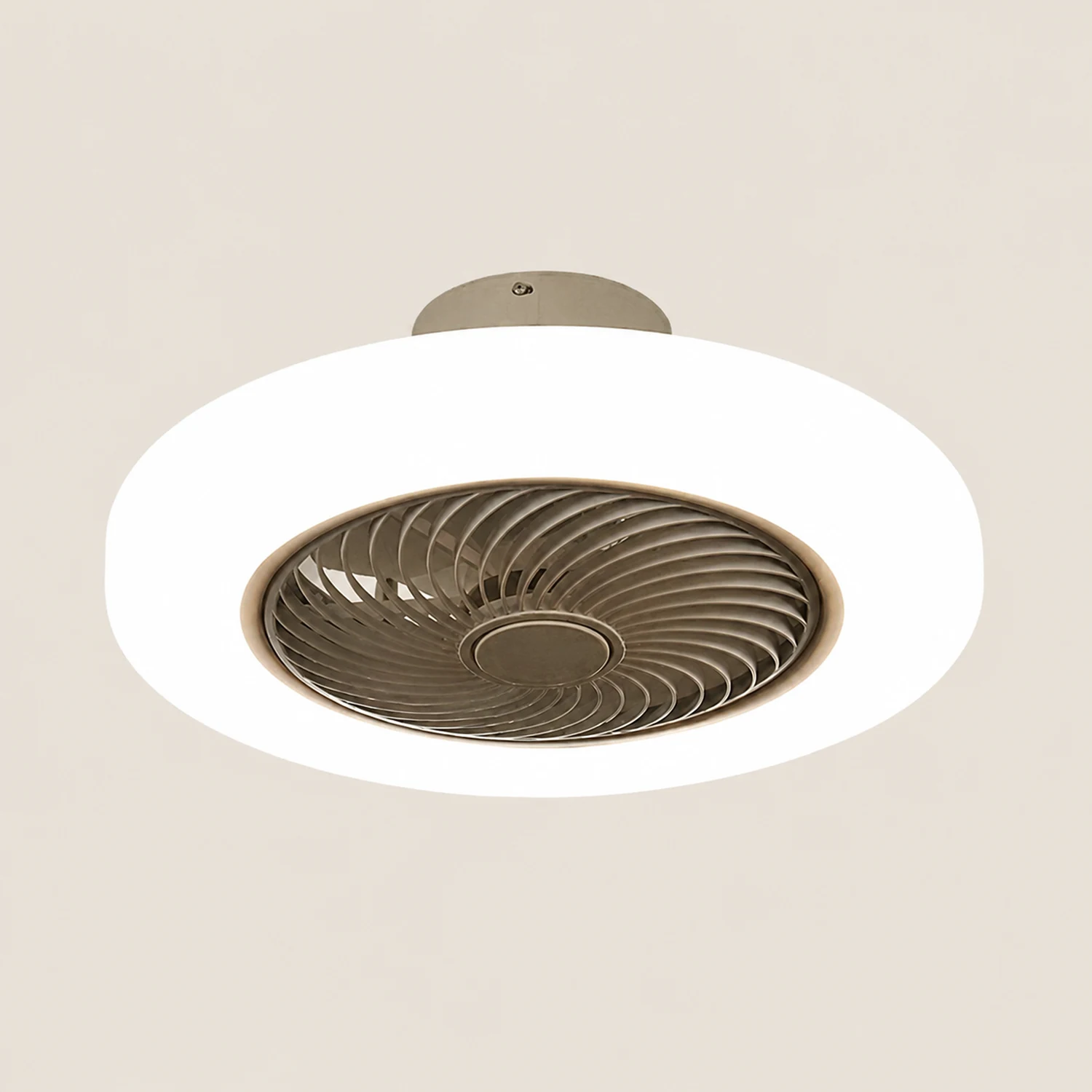 Quinn Deckenventilator mit Beleuchtung, 3 Farben, ∅45/52CM - Lumpaz