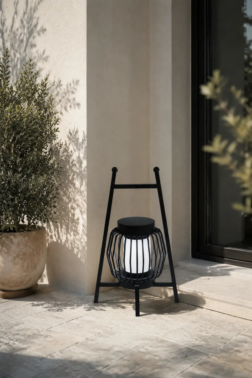 Orr Solar Außenleuchte Schwarz, ∅38CM - Lumpaz