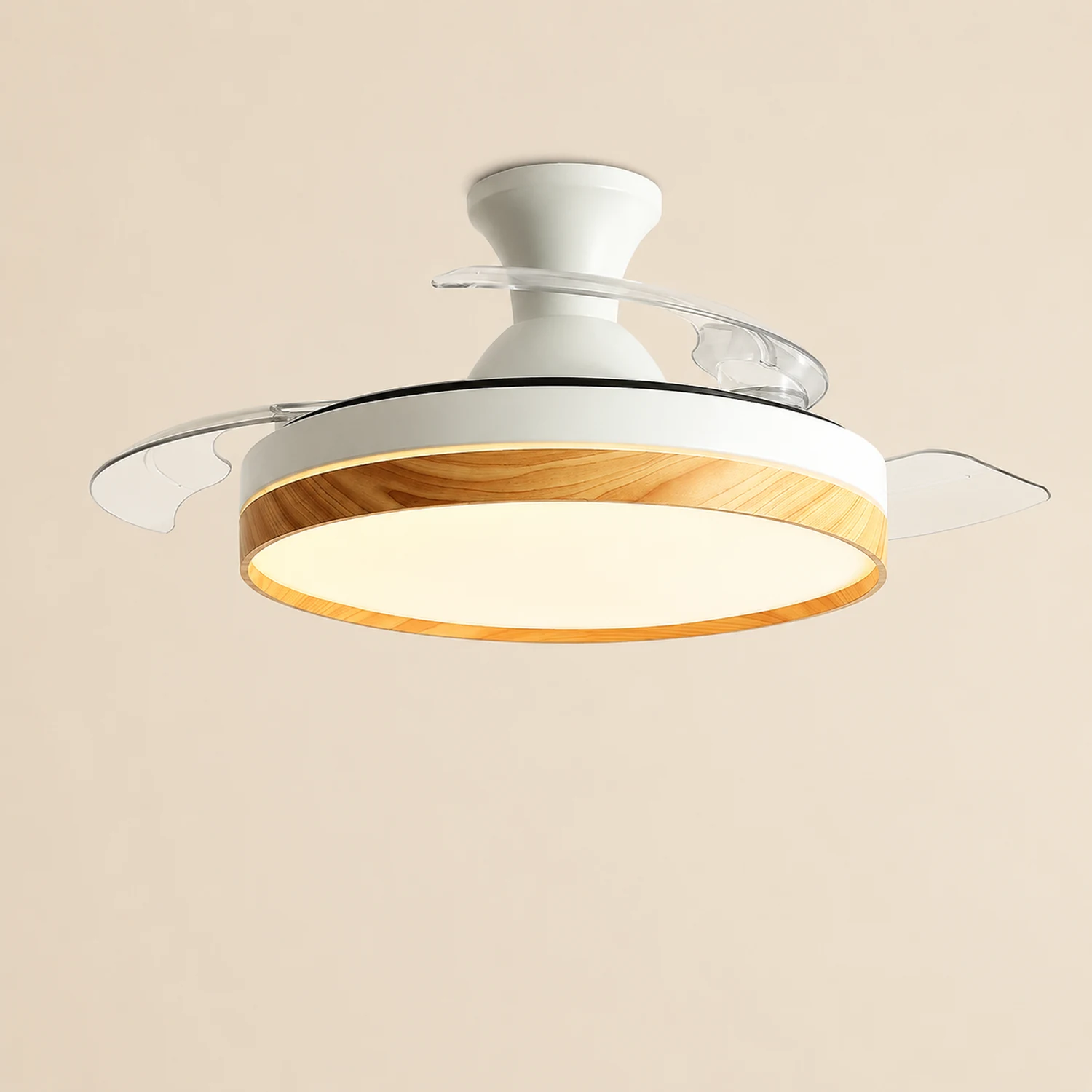 Morandi Deckenventilator mit Beleuchtung, 4 Farben, ∅91/107cm - Lumpaz