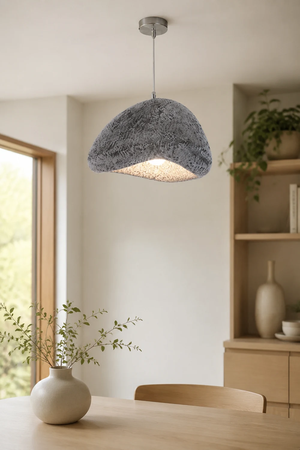 Byers Pendelleuchte Brot Form Harz, 4 Farben，∅ 32CM - Lumpaz