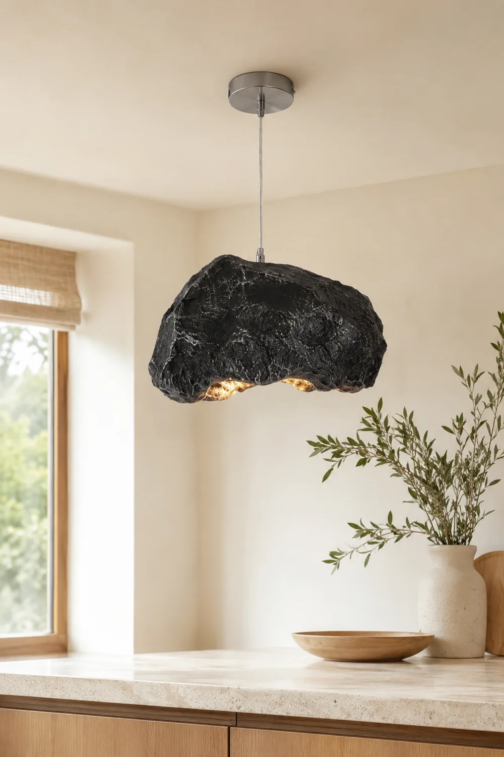Byers Pendelleuchte Unregelmäßige Form, 4 Farben, ∅ 40CM - Lumpaz