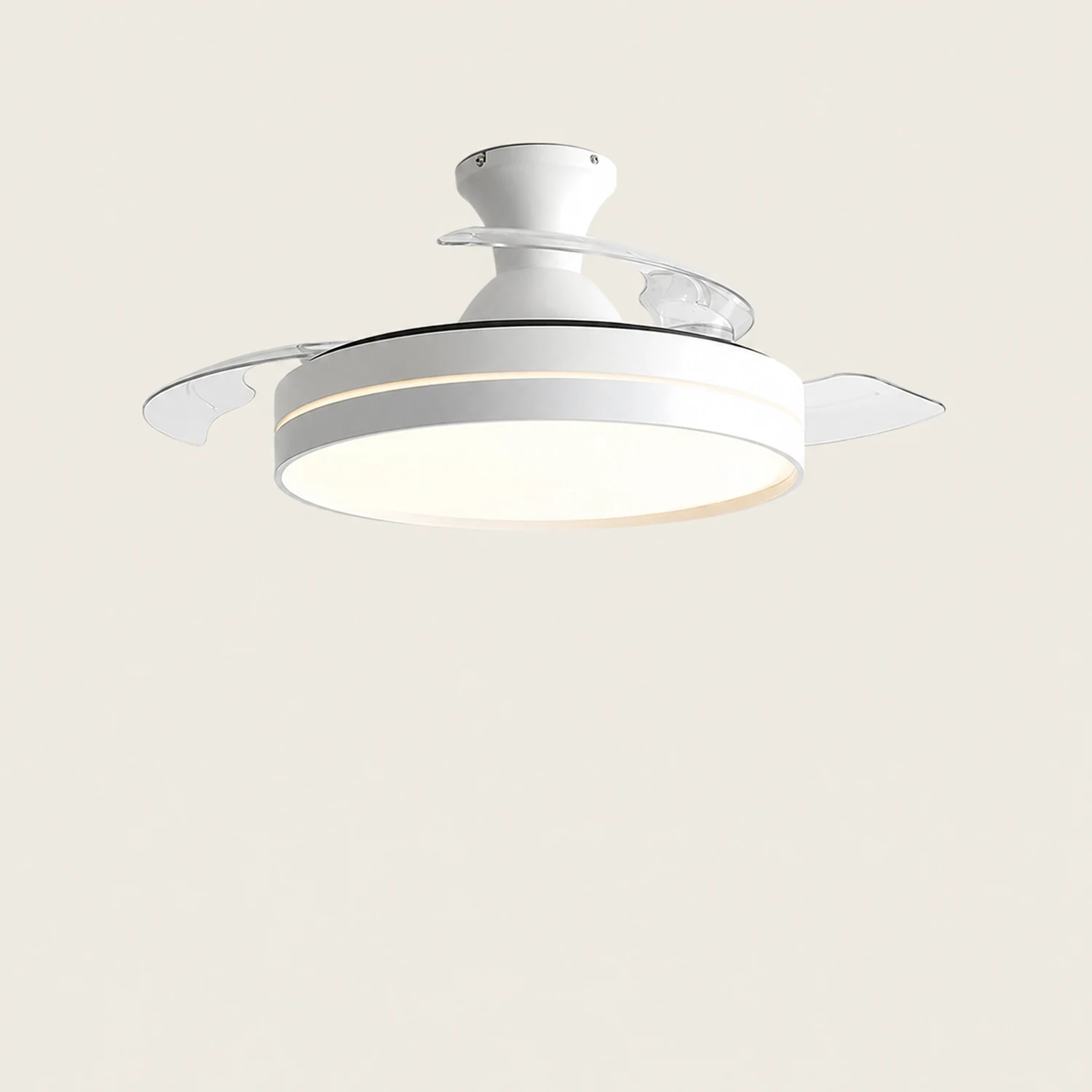 Morandi Deckenventilator mit Beleuchtung, 4 Farben, ∅91/107cm - Lumpaz