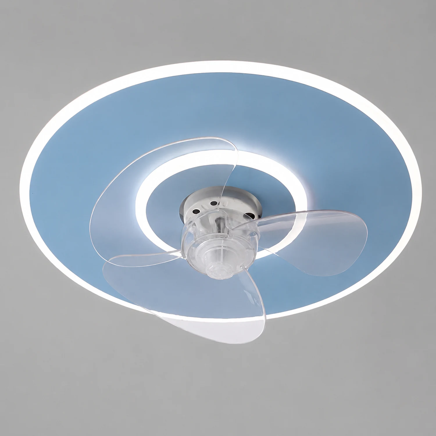 Morandi Deckenventilator mit Beleuchtung, 5 Farben, ∅40/50CM - Lumpaz