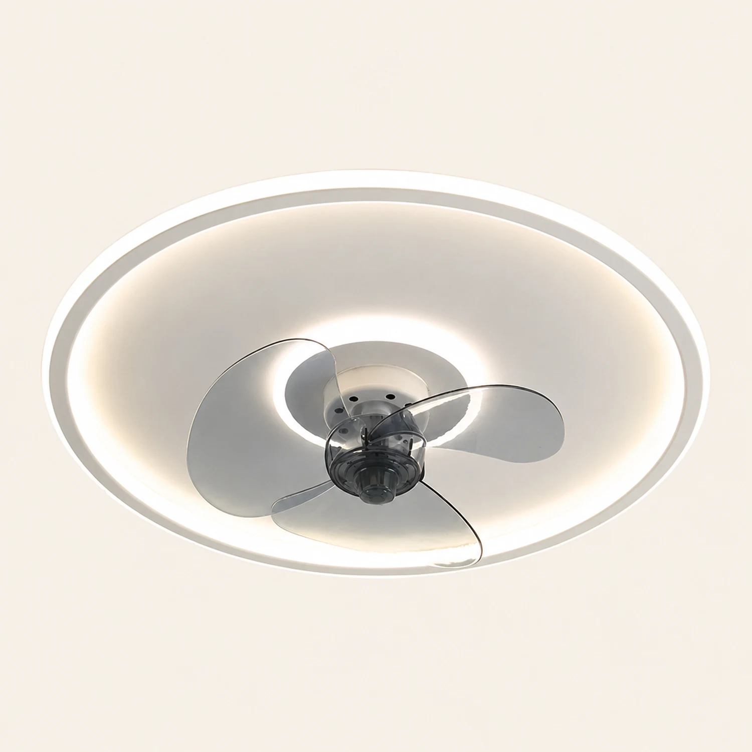 Morandi Deckenventilator mit Beleuchtung, 5 Farben, ∅40/50CM - Lumpaz