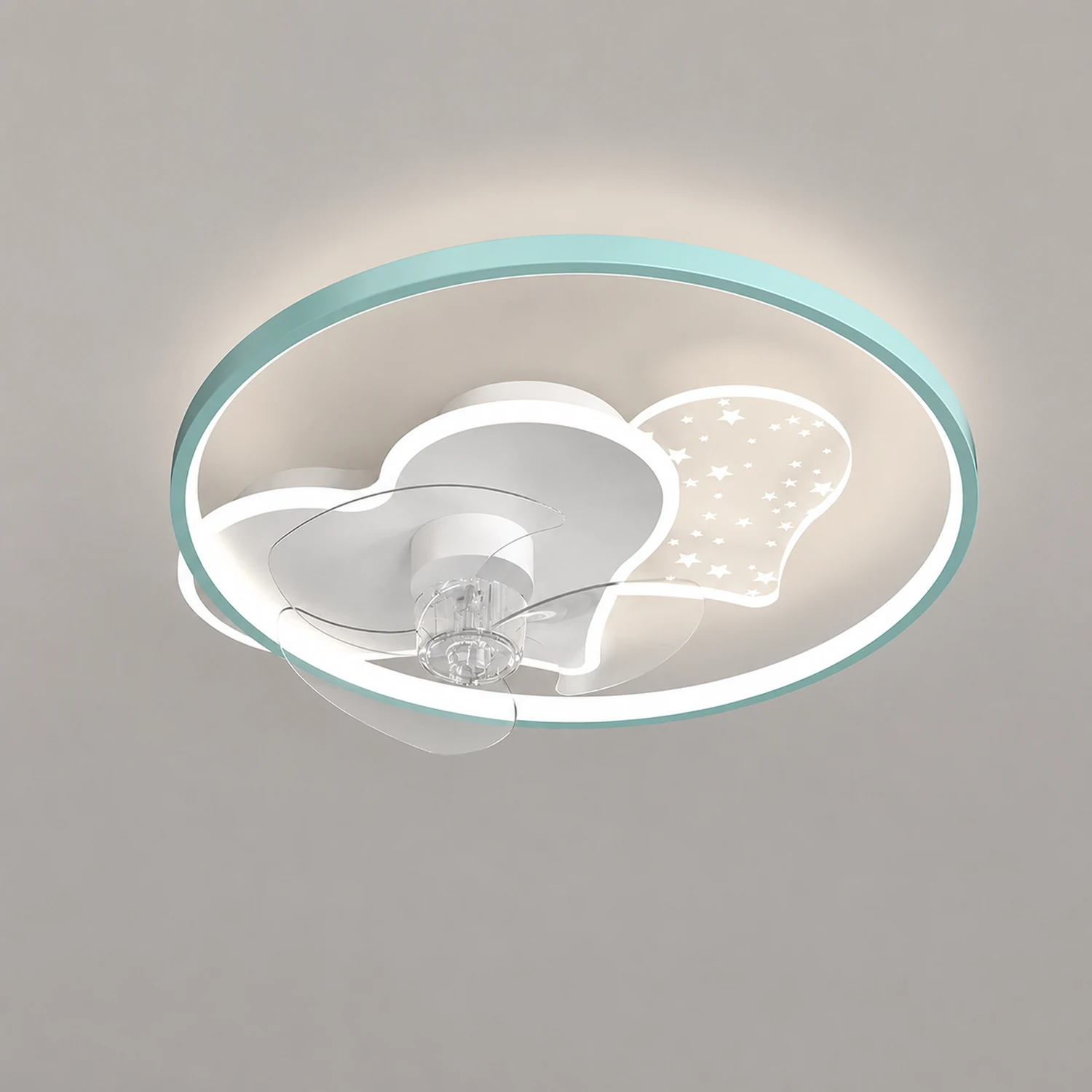 Minori Deckenventilator mit Beleuchtung, 6 Stile, ∅50/53/60CM - Lumpaz
