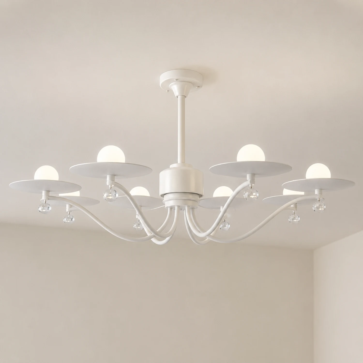Carins Deckenventilator mit Beleuchtung, ∅110CM - Lumpaz