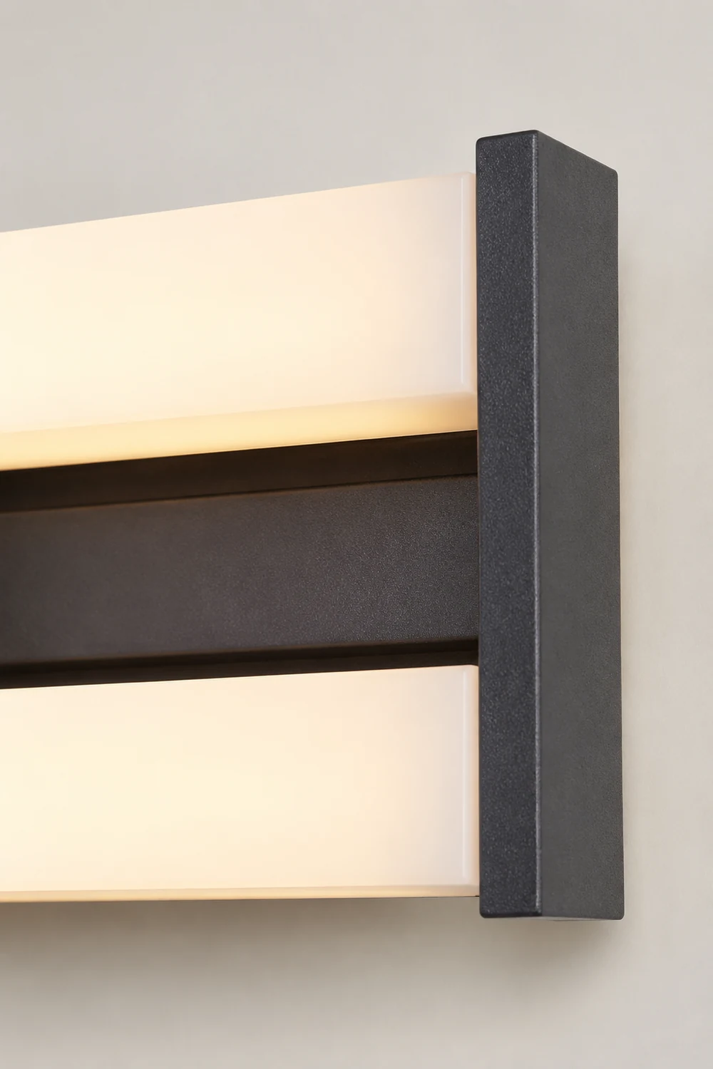 Orr Schwenkbar Außenwandleuchte Schwarz, 2-flammig, 23CM Lang - Lumpaz
