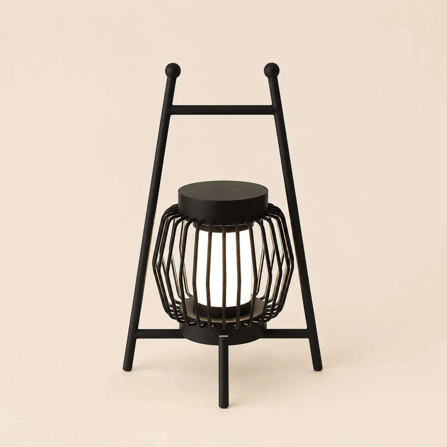 Orr Solar Außenleuchte Schwarz, ∅38CM - Lumpaz