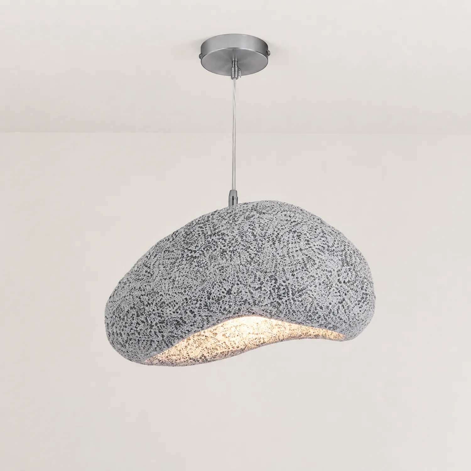 Byers Pendelleuchte Brot Form, 2 Farben, ∅ 45CM - Lumpaz