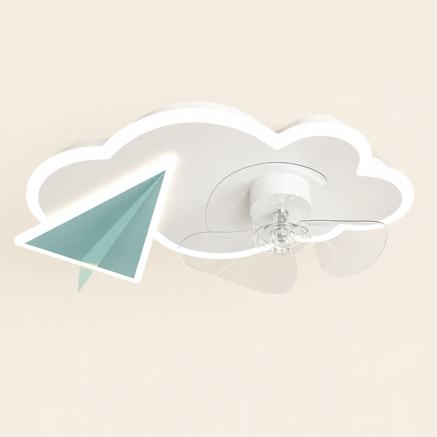 Minori Deckenventilator mit Beleuchtung, 6 Stile, ∅50/53/60CM - Lumpaz