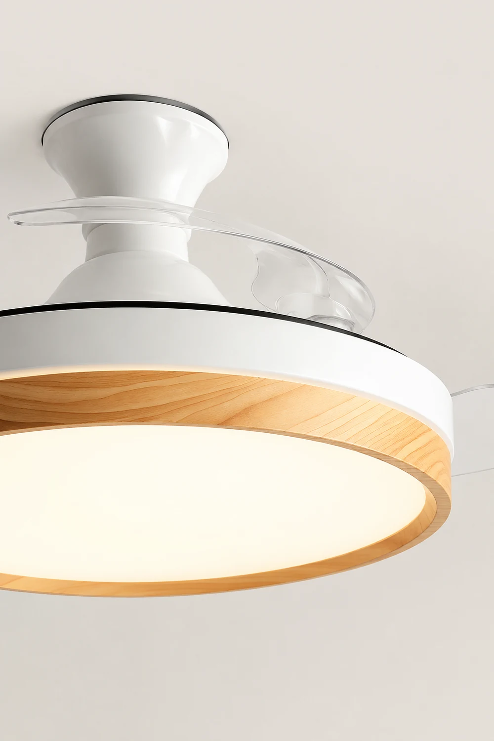Morandi Deckenventilator mit Beleuchtung, 4 Farben, ∅91/107cm - Lumpaz