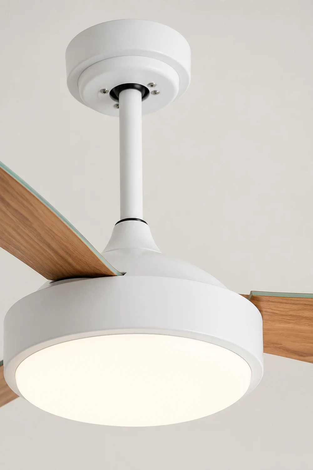 Haydn Deckenventilator mit Beleuchtung 3-Blatt,3 Farben, ∅92/106/132/152CM - Lumpaz