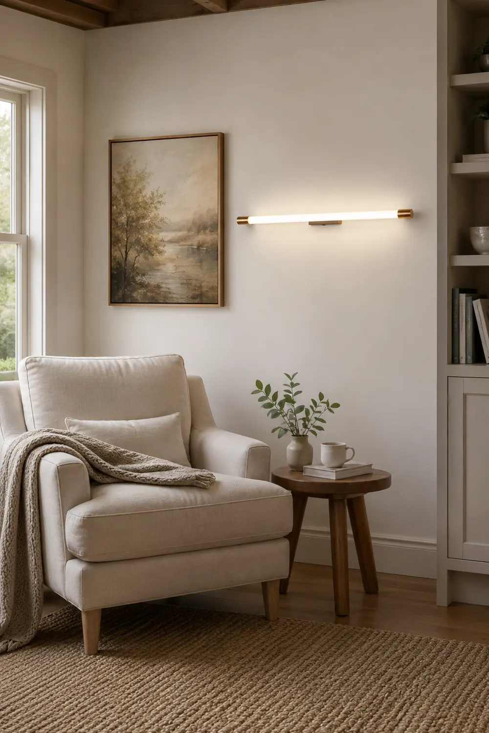 Edge Spiegelfront Wandleuchte Gold，60CM/90CM/119CM lang - Lumpaz