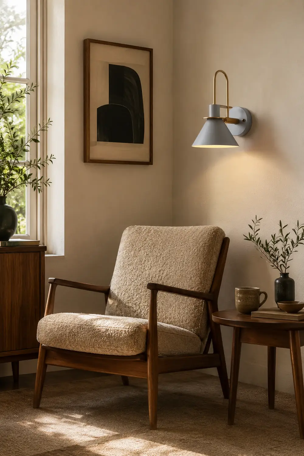 Morandi Spiegelfront Wandleuchte, 6 Farben, 32CM Lang - Lumpaz
