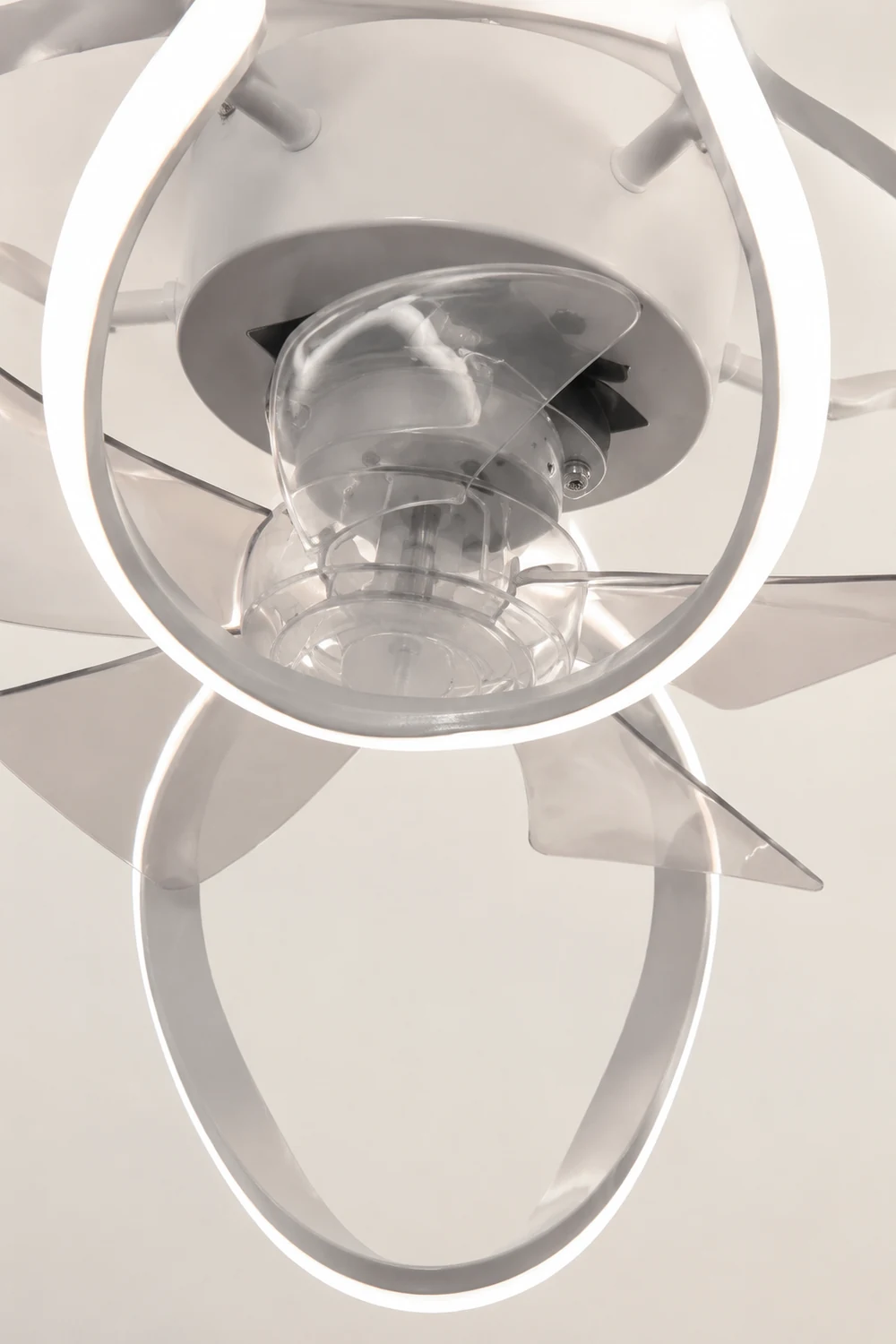 Lacey Basis Deckenventilator mit Beleuchtung, 3 Farben, ∅50CM - Lumpaz