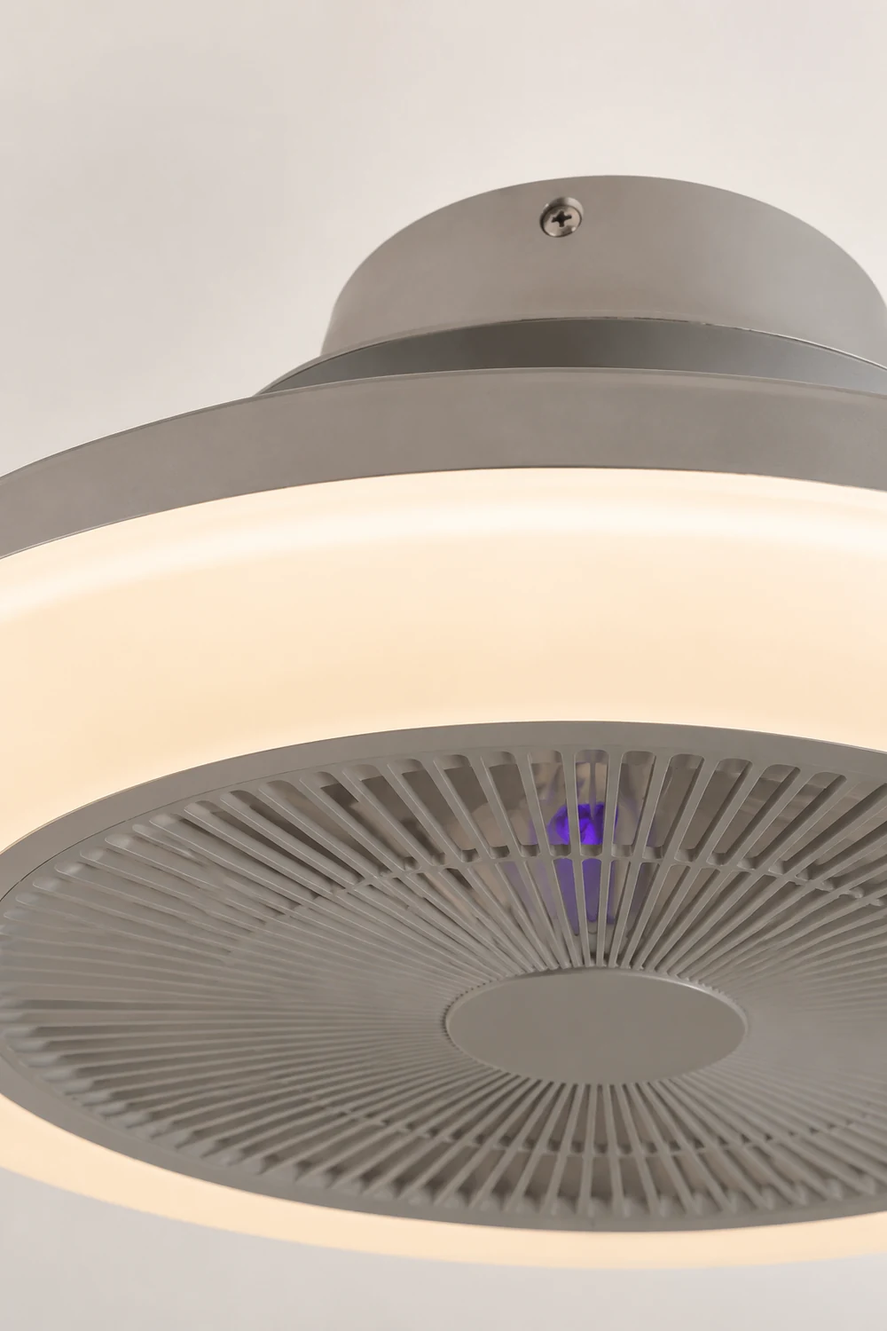 Morandi Deckenventilator mit Beleuchtung RGB-Bluetooth, ∅48cm - Lumpaz