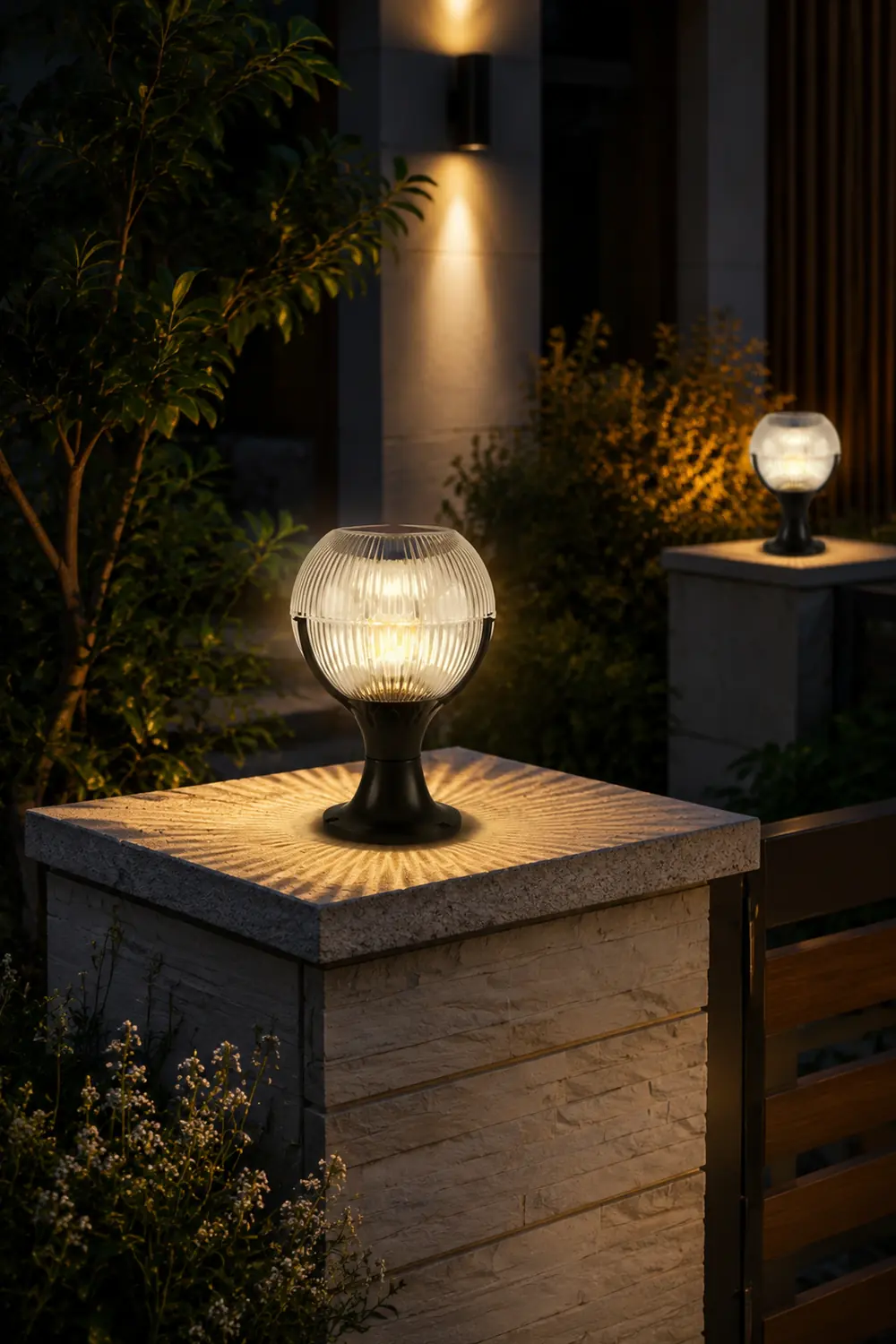 Hailie Außenleuchte Solar, ∅20/25/30CM - Lumpaz