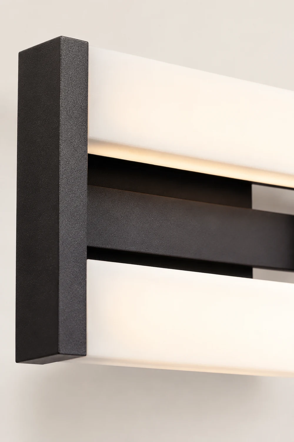 Orr Schwenkbar Außenwandleuchte Schwarz, 2-flammig, 23CM Lang - Lumpaz
