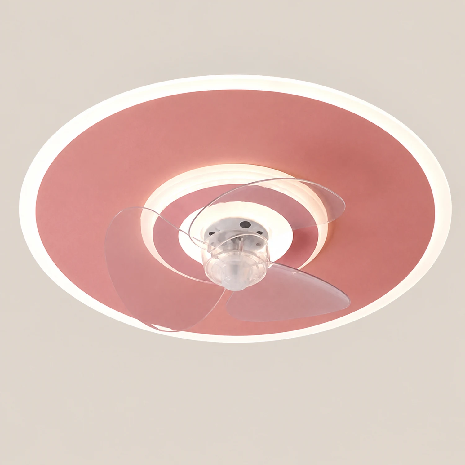 Morandi Deckenventilator mit Beleuchtung, 5 Farben, ∅40/50CM - Lumpaz