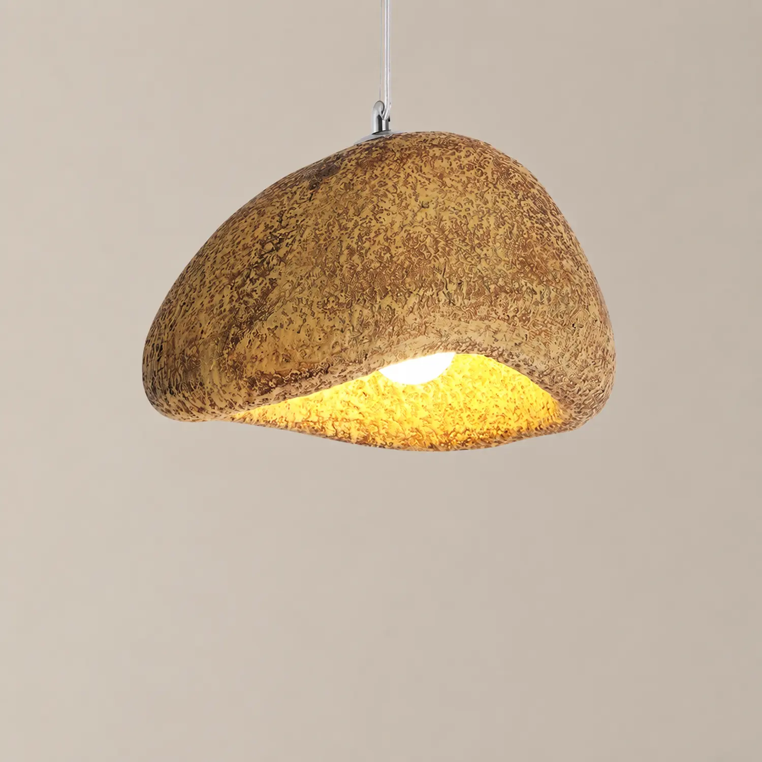 Byers Pendelleuchte Brot Form Harz, 4 Farben，∅ 32CM - Lumpaz