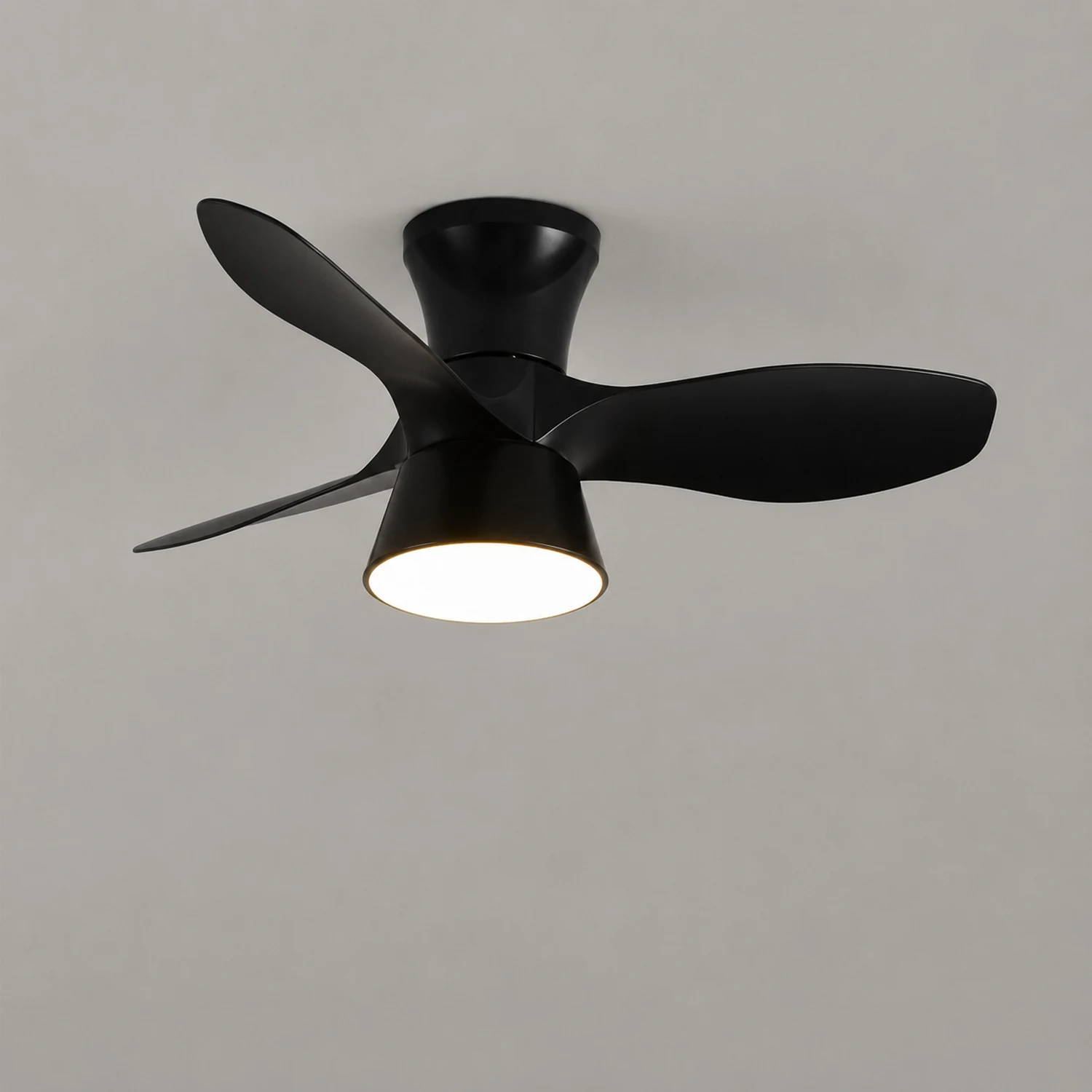 Walters Deckenventilator mit Beleuchtung, 3 Farben, L 84CM - Lumpaz