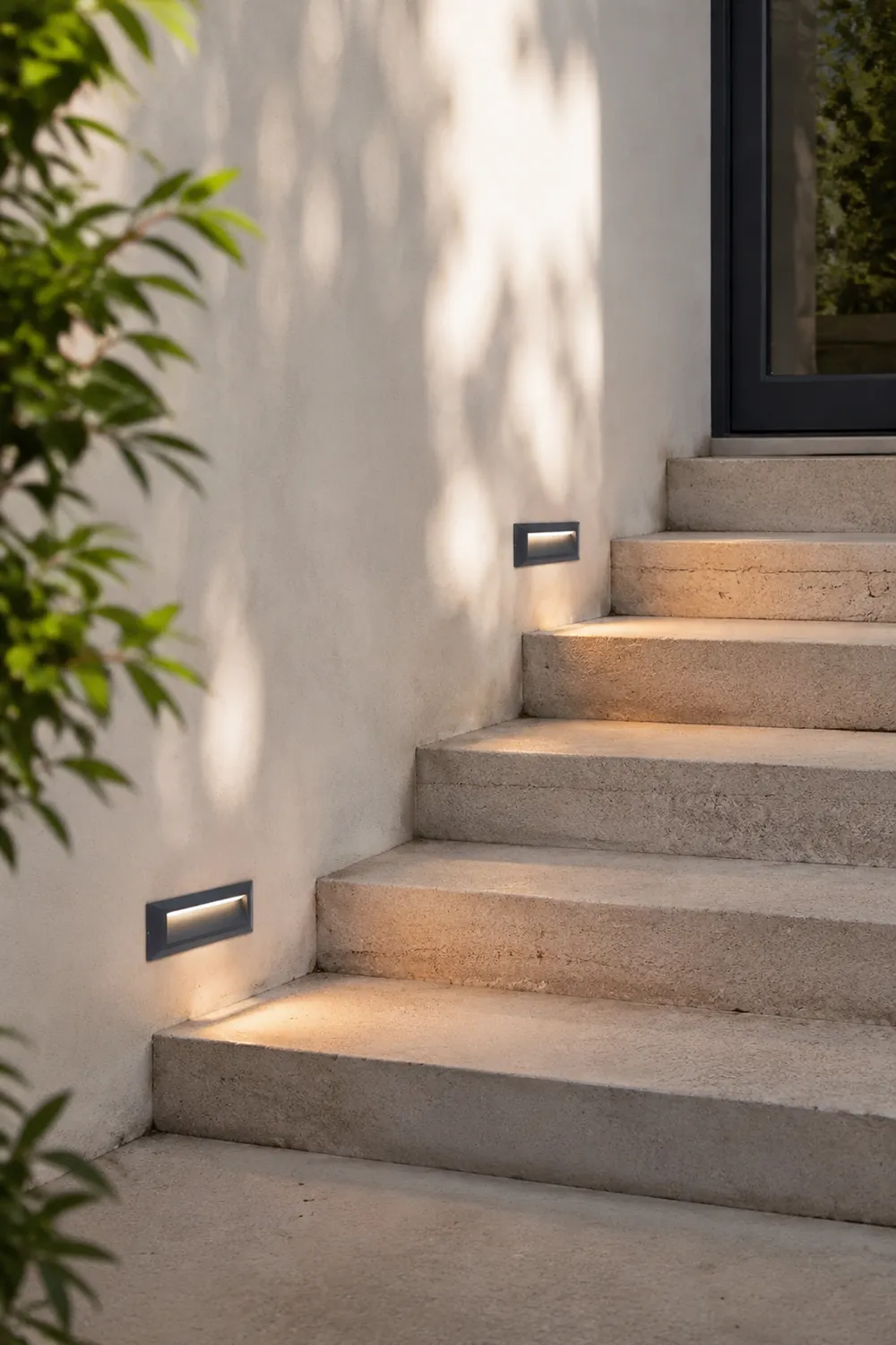Orr Rechteck Treppenleuchte, 2 Stile, 23CM Lang - Lumpaz