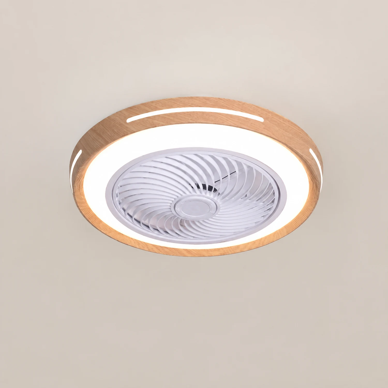 Ozawa Deckenventilator mit Beleuchtung, 3 Stile, ∅50CM - Lumpaz