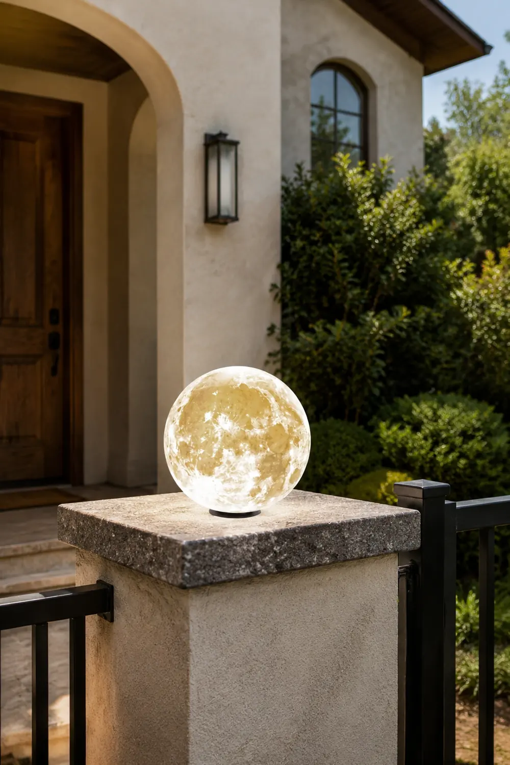 Elif Außenleuchte Solar, Mond, ∅20/30/40/50/60CM - Lumpaz