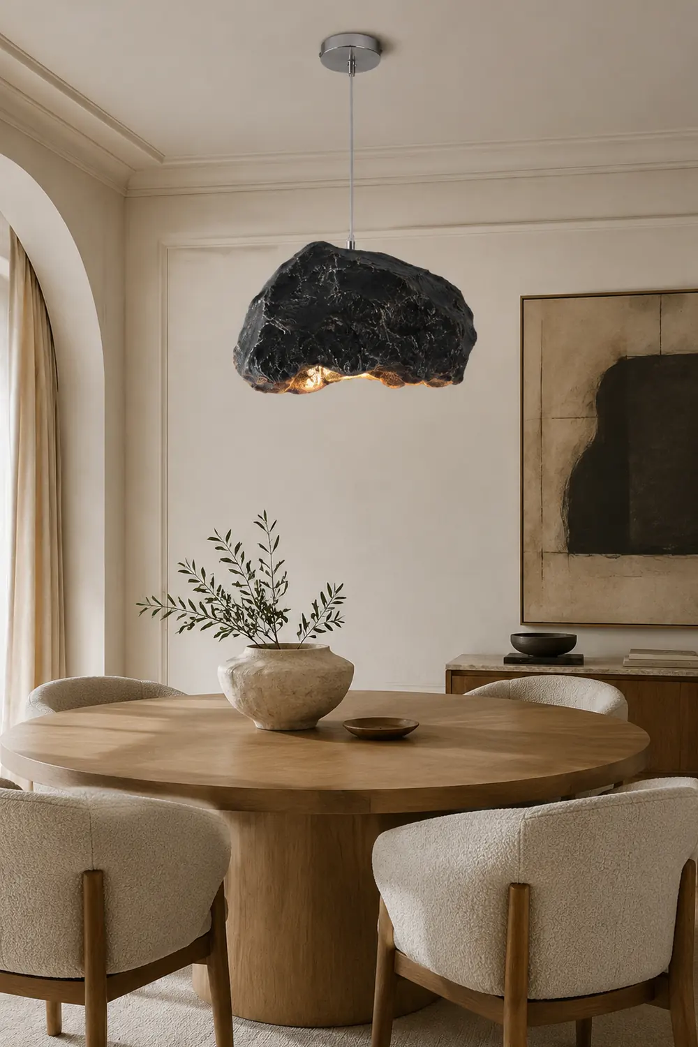 Byers Pendelleuchte Unregelmäßige Form, 4 Farben, ∅ 40CM - Lumpaz