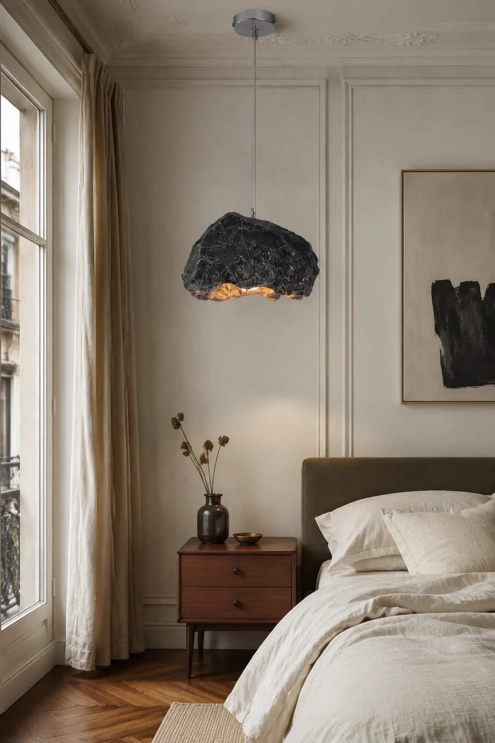Byers Pendelleuchte Unregelmäßige Form, 4 Farben, ∅ 40CM - Lumpaz