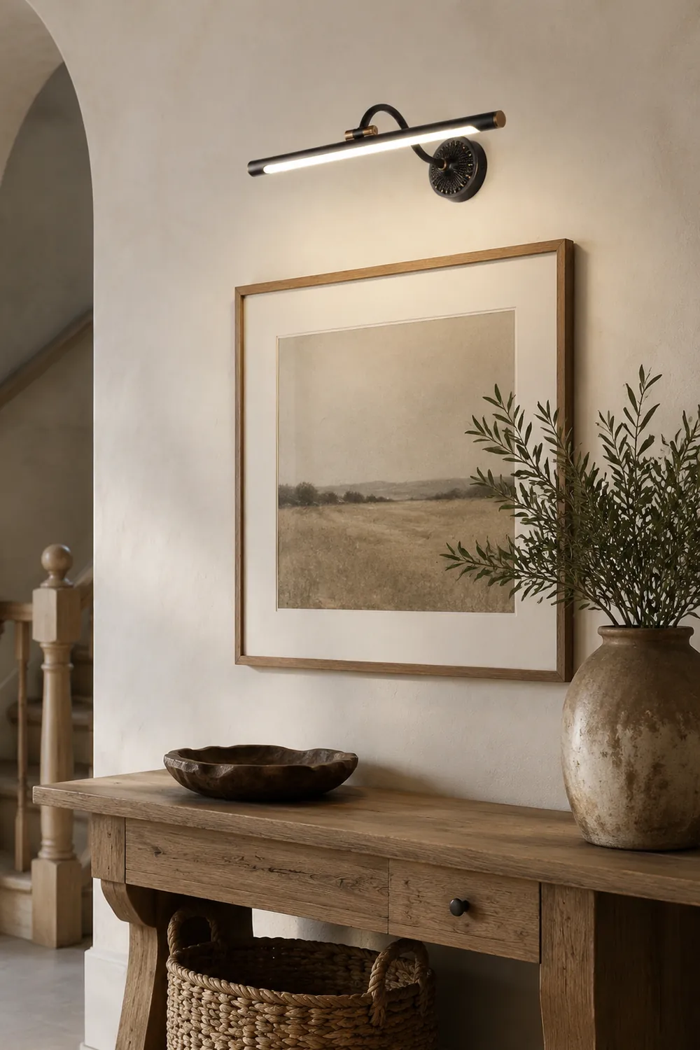 Eryn Spiegelfront Wandleuchte Linear, 2 Farben，35CM/46CM/58CM/75CM/100CM Lang - Lumpaz