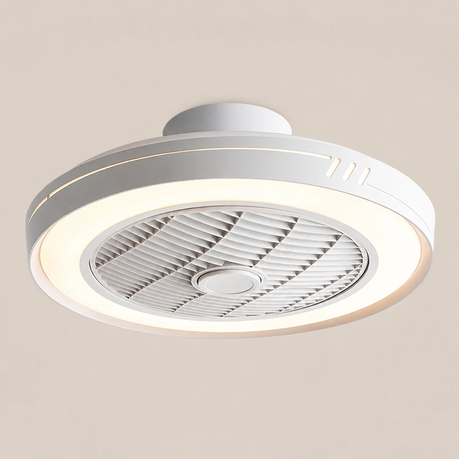 Kirsten Deckenventilator mit Beleuchtung 5-Blatt, 5 Farben, ∅51CM - Lumpaz