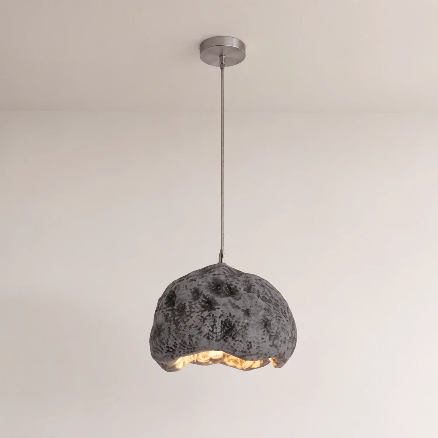 Byers Pendelleuchte Unregelmäßige Form Harz, 3 Farben, ∅30CM - Lumpaz