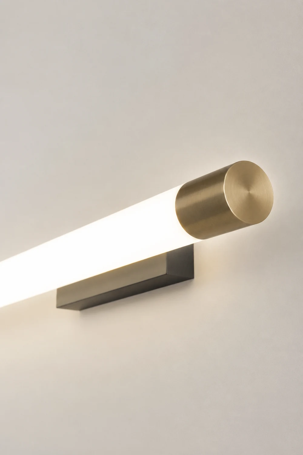 Edge Spiegelfront Wandleuchte Gold，60CM/90CM/119CM lang - Lumpaz