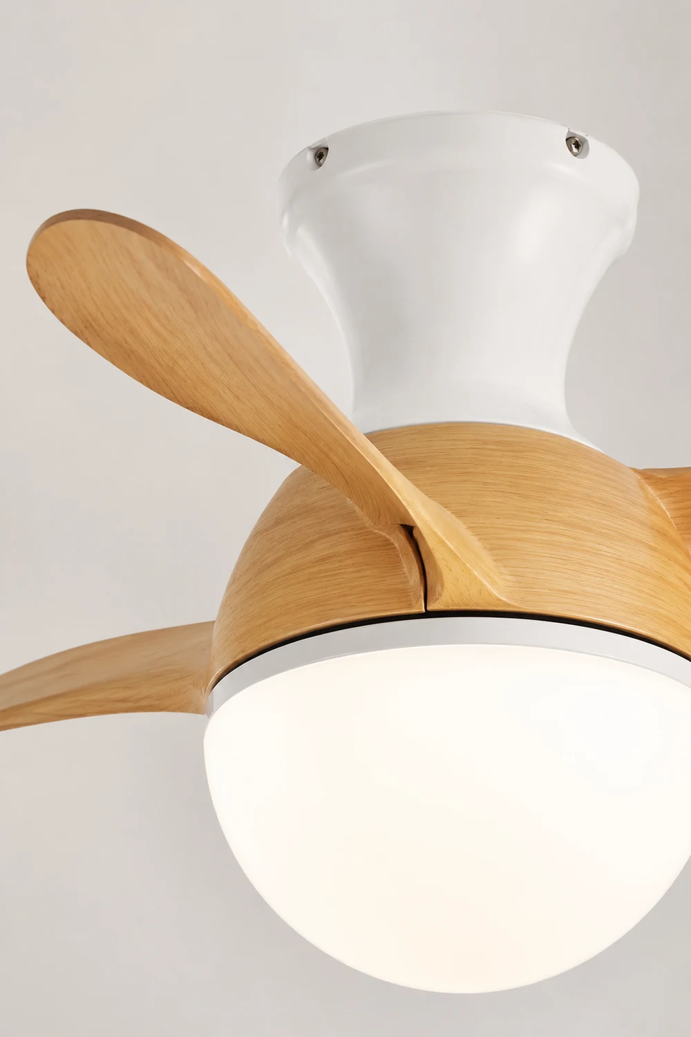 Morandi Grundlegend Deckenventilator mit Beleuchtung 3-Blatt, 3 Farben, ∅76cm - Lumpaz