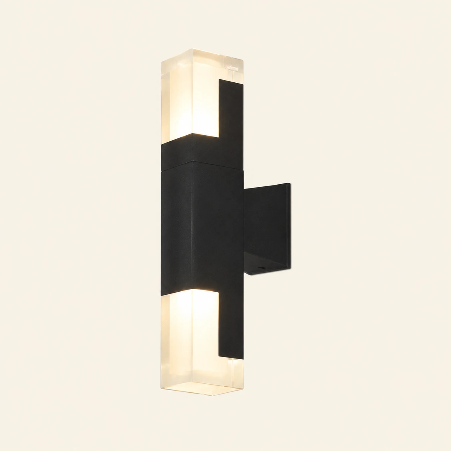 Orr Außenwandleuchte Wasserdicht, Sensor, Dauerlicht, 4 Stile - Lumpaz