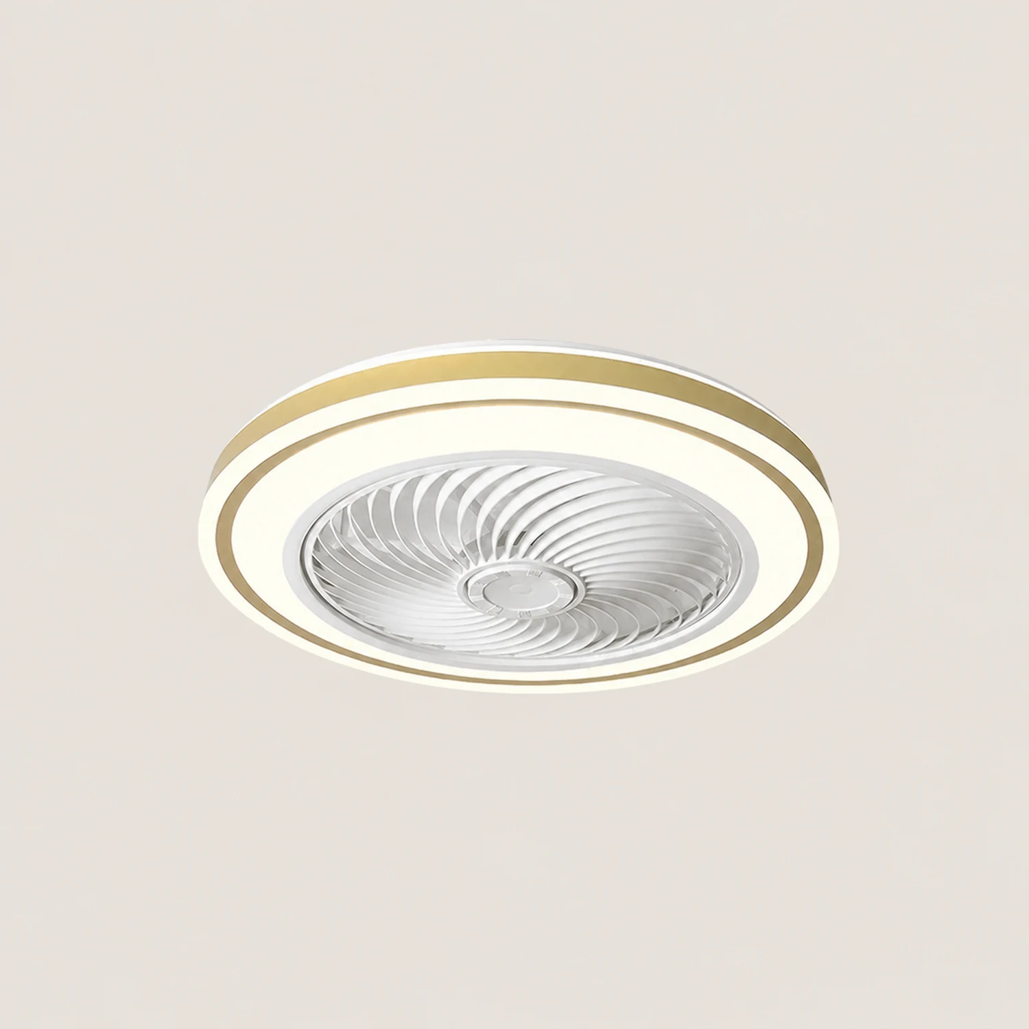 Quinn Deckenventilator mit Beleuchtung, 5 Farben, ∅48CM - Lumpaz