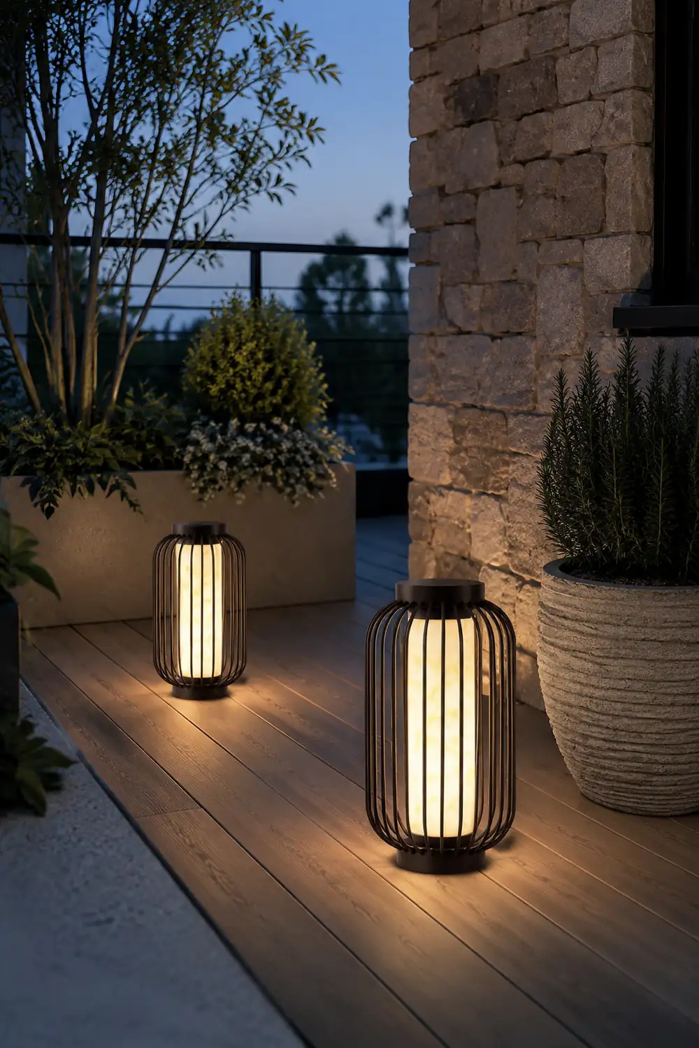 Orr Solar Außenleuchte, 2 Stile, 40/50/60CM Lang - Lumpaz