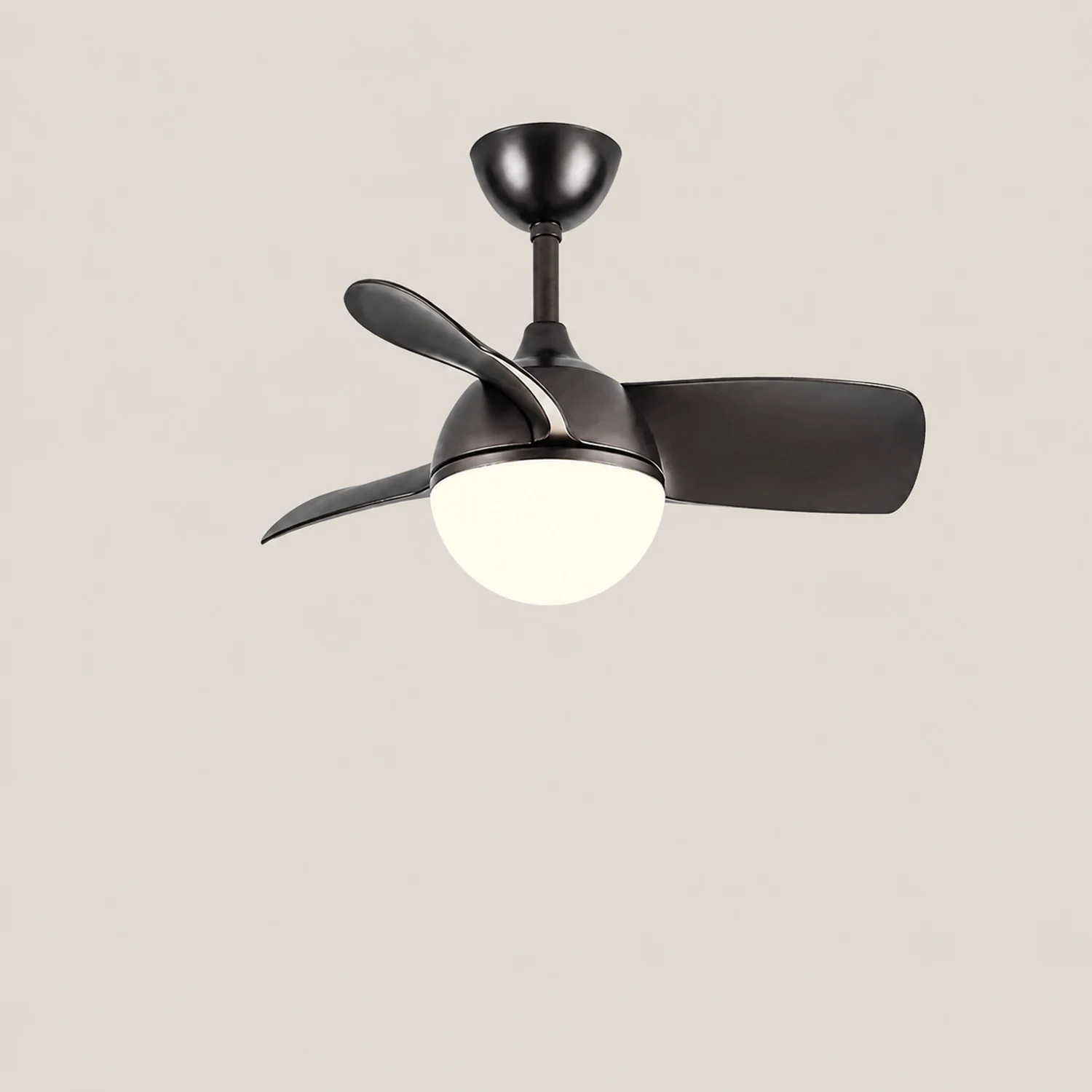 Morandi Deckenventilator mit Beleuchtung 3-Blatt, 3 Farben, ∅76cm - Lumpaz