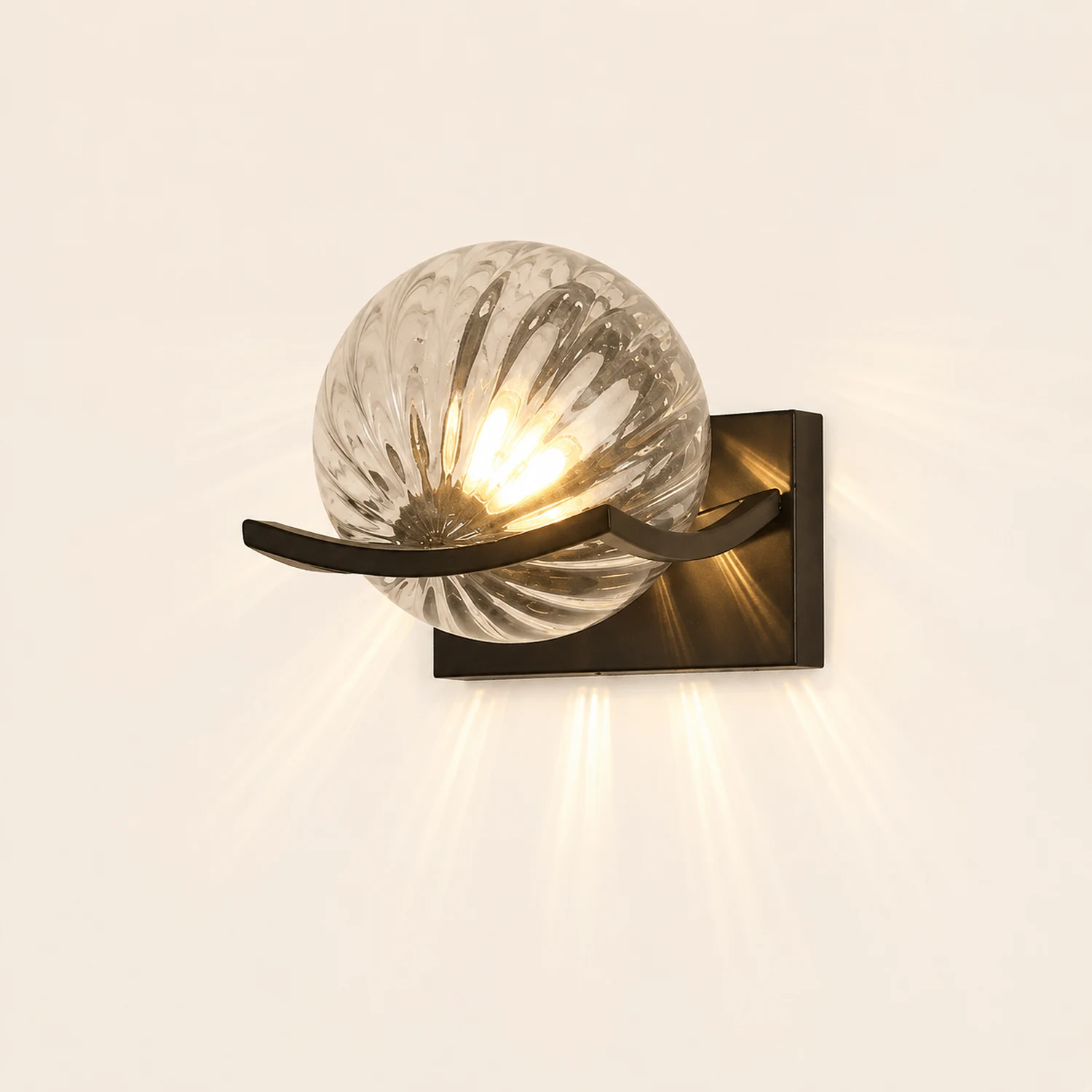 Valentina Spiegelfront Wandleuchte, 5 Stile, 18CM lang - Lumpaz