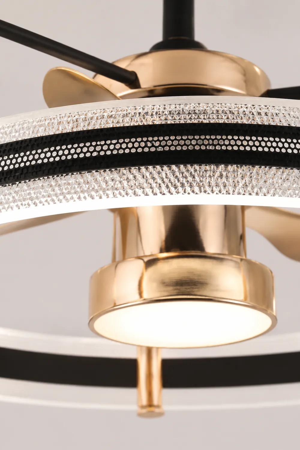 Kelley Deckenventilator mit Beleuchtung, 2 Stile, ∅60CM - Lumpaz