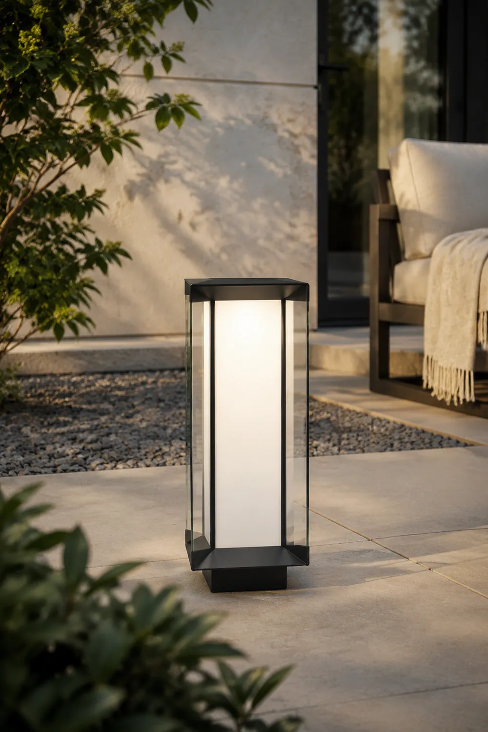 Orr Außenstehleuchte Solar RGB, 60CM Lang - Lumpaz