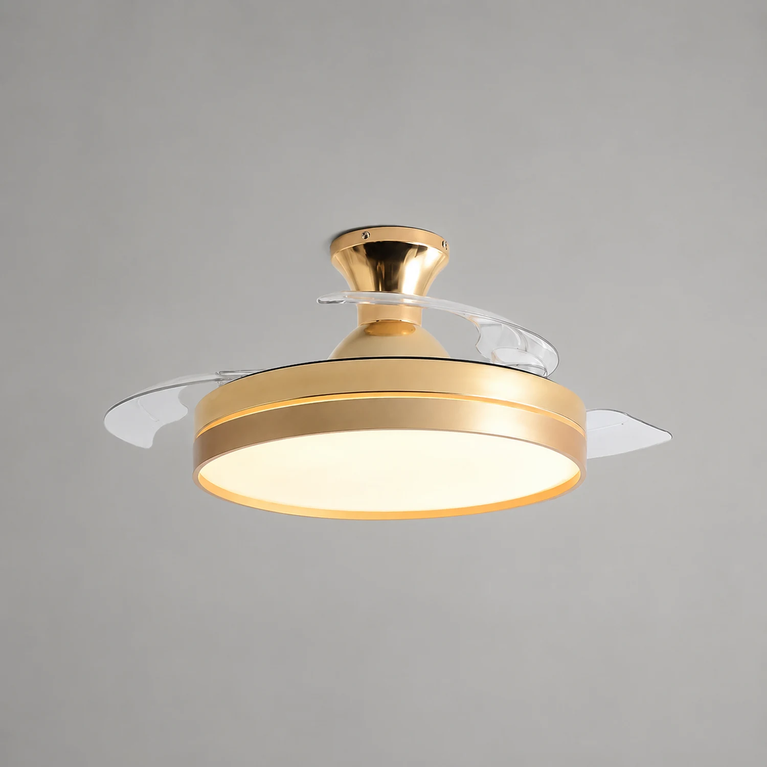 Morandi Deckenventilator mit Beleuchtung, 4 Farben, ∅91/107cm - Lumpaz
